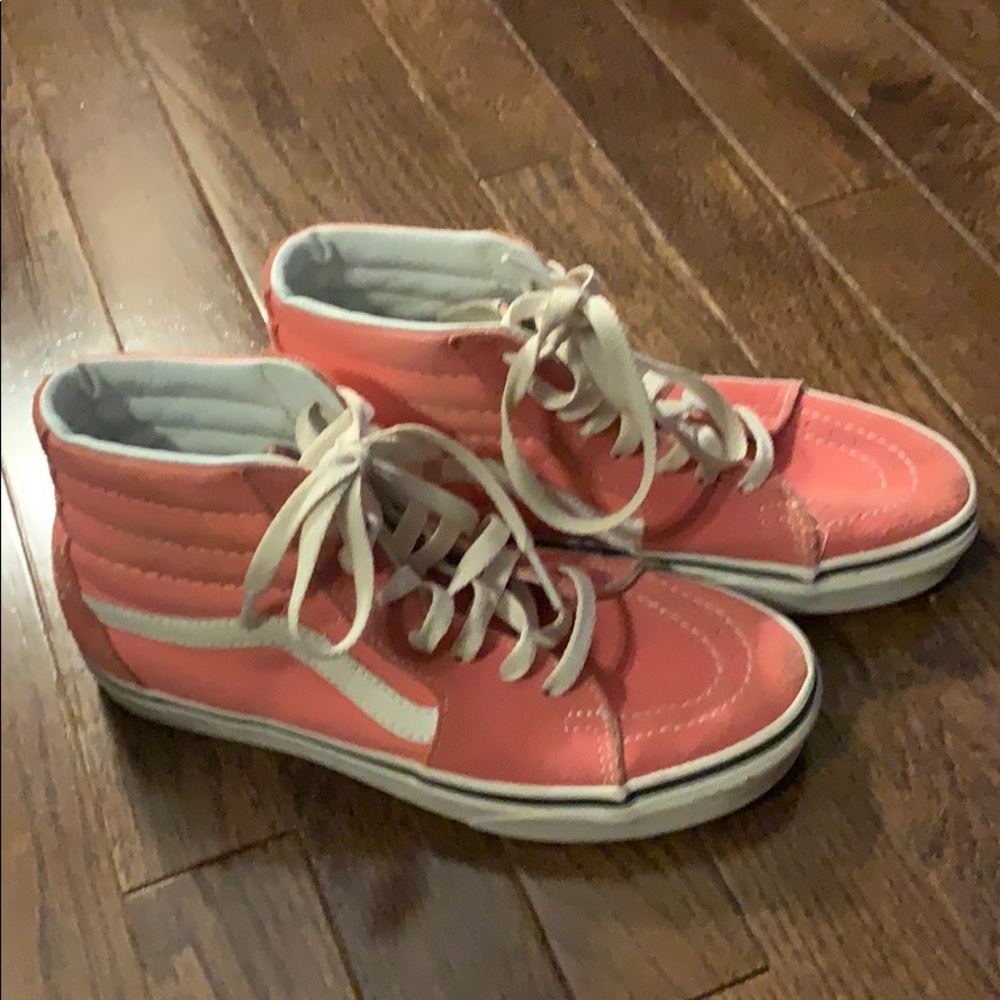 High Top Vans shoes Size 6